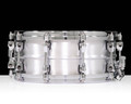 Used Tama Starphonic Aluminum 14x6 Snare Drum - side view