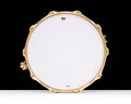 DW Collector's Acrylic 8x14 Snare -Bonsai Custom Wrap Gold HW - top view