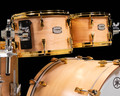 Yamaha PHX 5pc Shell Pack - Matte Natural with Gold Hardware, rack tom detail
