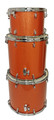 Used - Tama Superstar Classic 4-piece Rock Shell Pack, Tangerine Sparkle (Bags included)