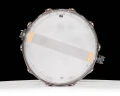 DW Collector's Acrylic 8x14 Snare -Blue and Black Checkers Custom Wrap - bottom view