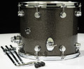 DW Performance Series 12x14 Floor Tom - Pewter sparkle DRPF1214LTPS