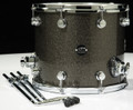 DW Performance Series 12x14 Floor Tom - Pewter sparkle