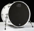 DW Performance Series 18x24 Bass Drum White Ice