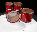 Yamaha Absolute Hybrid Maple 4pc 10/12/16/22 Red Autumn