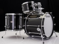 Yamaha Recording Custom 4pc Shell Pack Solid Black