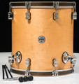 PDP Concept Maple Classic 3 pc Shell Pack- Natural with Walnut Hoop - 13/16/26 - Floor Tom