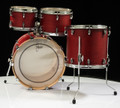 Yamaha Tour Custom 4pc Shell Pack 10/12/14/20- Candy Apple Satin - Back