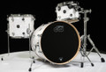 DW Performance Series 3pc Drum Kit White Marine 12/14/20