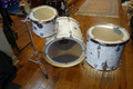 DW Performance Series 3pc Drum Kit White Marine 13/16/24