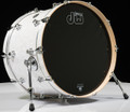 DW Performance Series 3pc Drum Kit White Marine 12/16/22 Shallow
