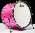 Ludwig Classic Maple FAB 3pc Shell Pack 13/16/22 - Pink Glitter - Kick