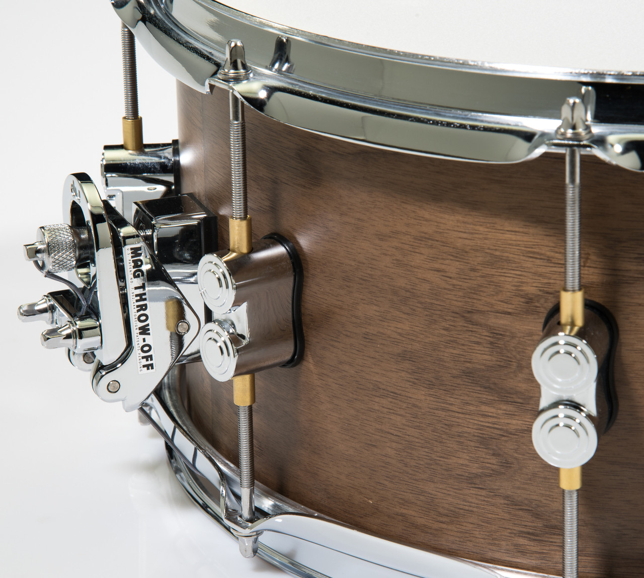 PDP Limited Edition Maple/Walnut 6.5x14 Snare - Natural Satin