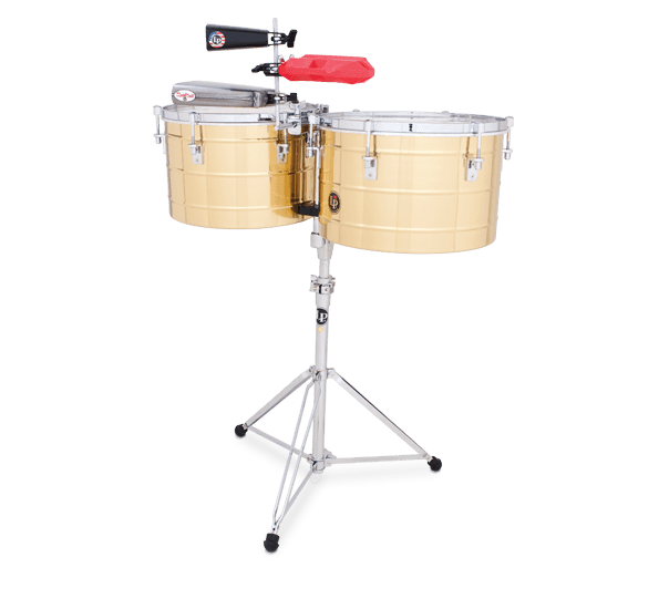 LP 15/16 Brass Thunder Timbales