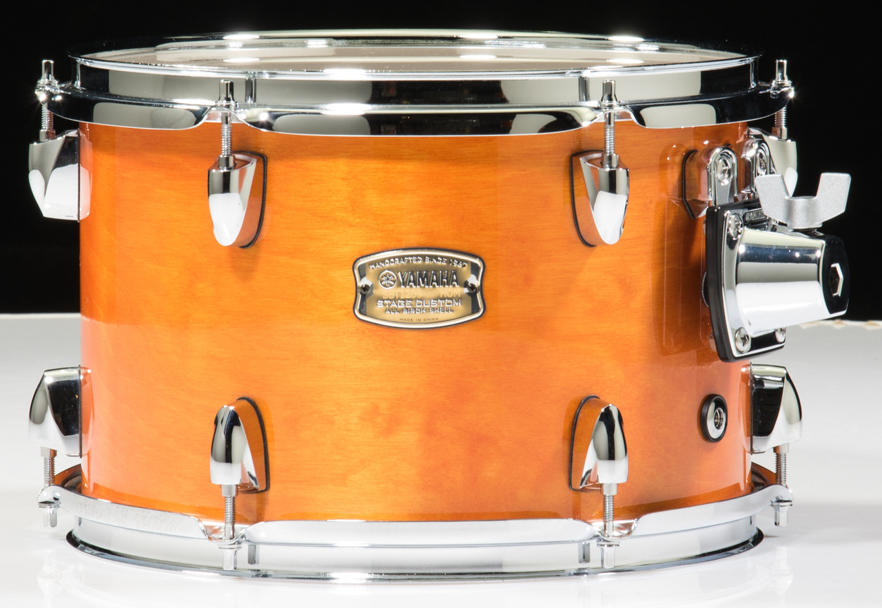 Yamaha Stage Custom Birch 12x8 Tom - Honey Amber