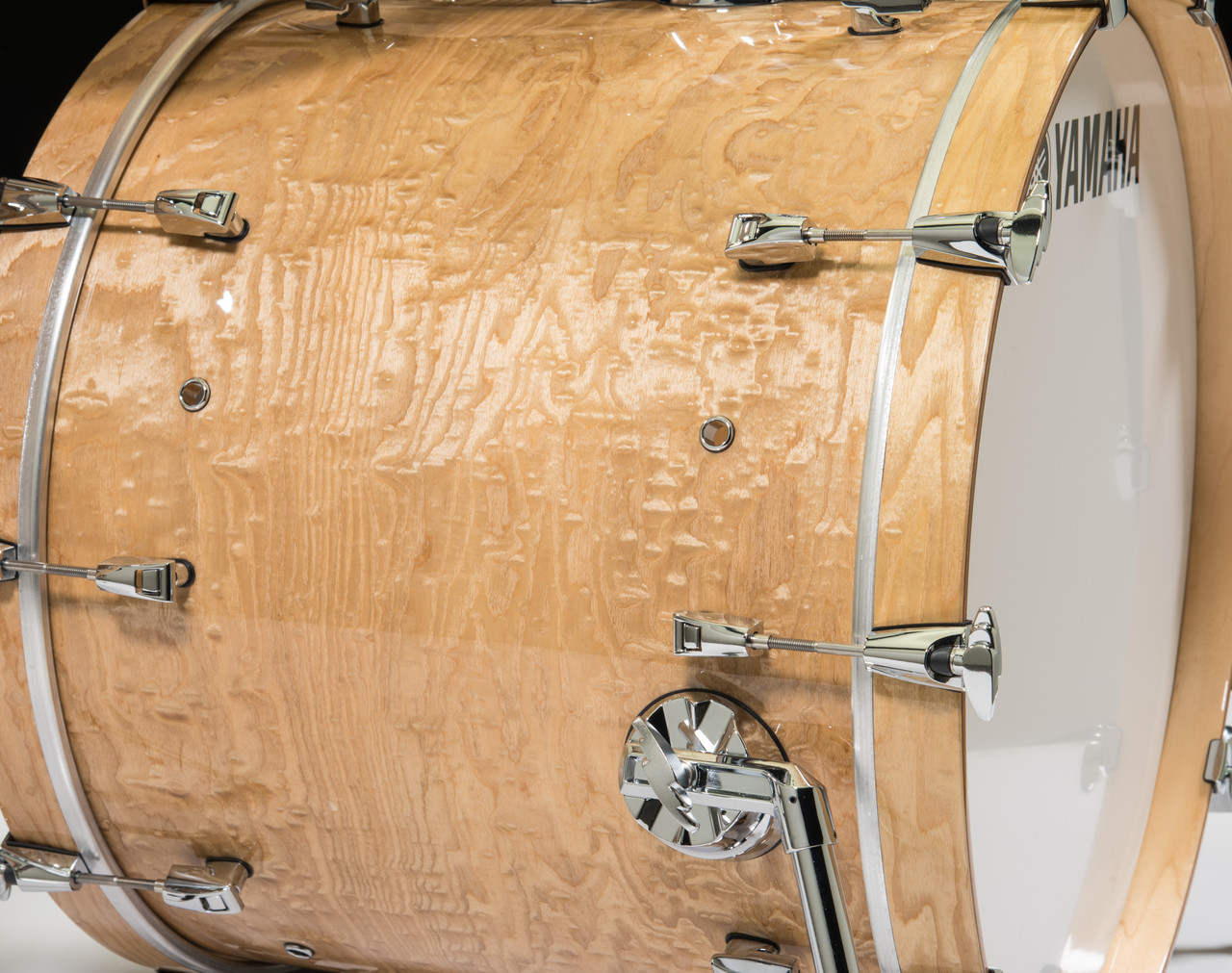 Yamaha PHX 4pc Drum Set Gloss Natural Ash with Mount