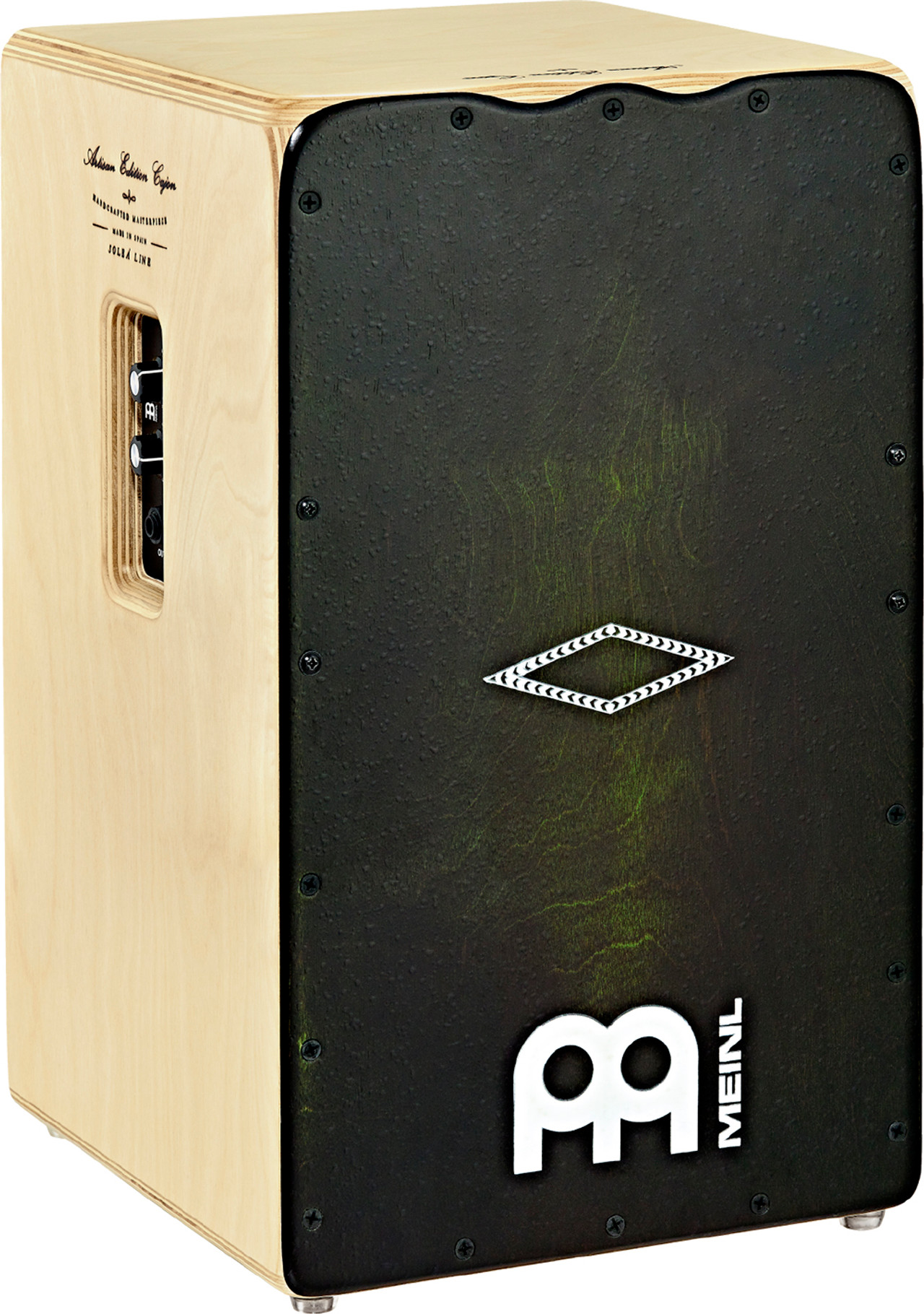 Meinl Percussion Artisan Ed. Pickup Cajon Olive Burst