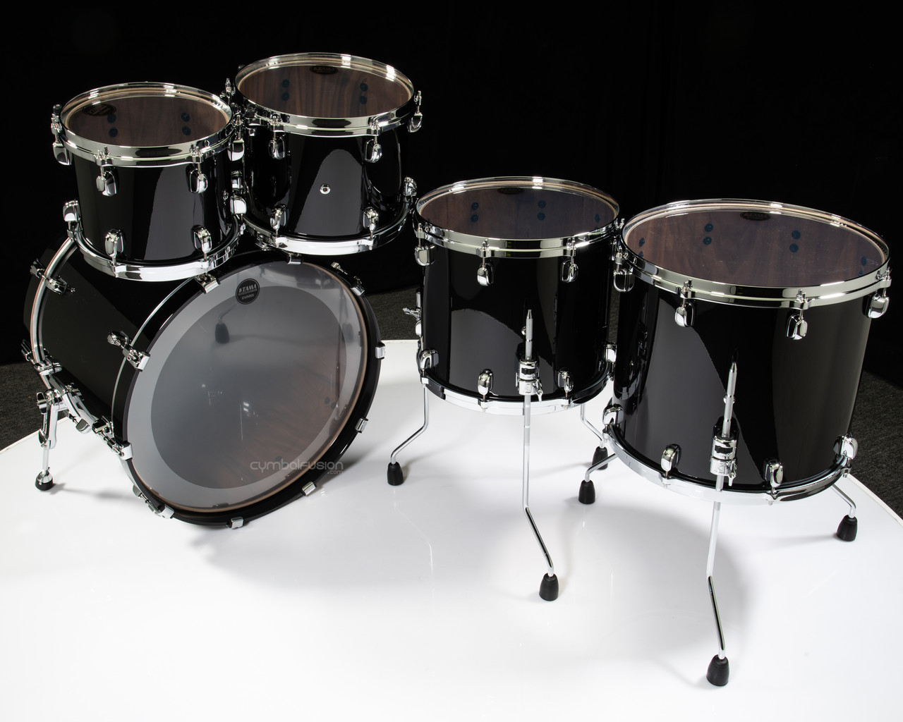 Tama Starclassic Walnut/Birch 5pc Shell Pack - Piano Black