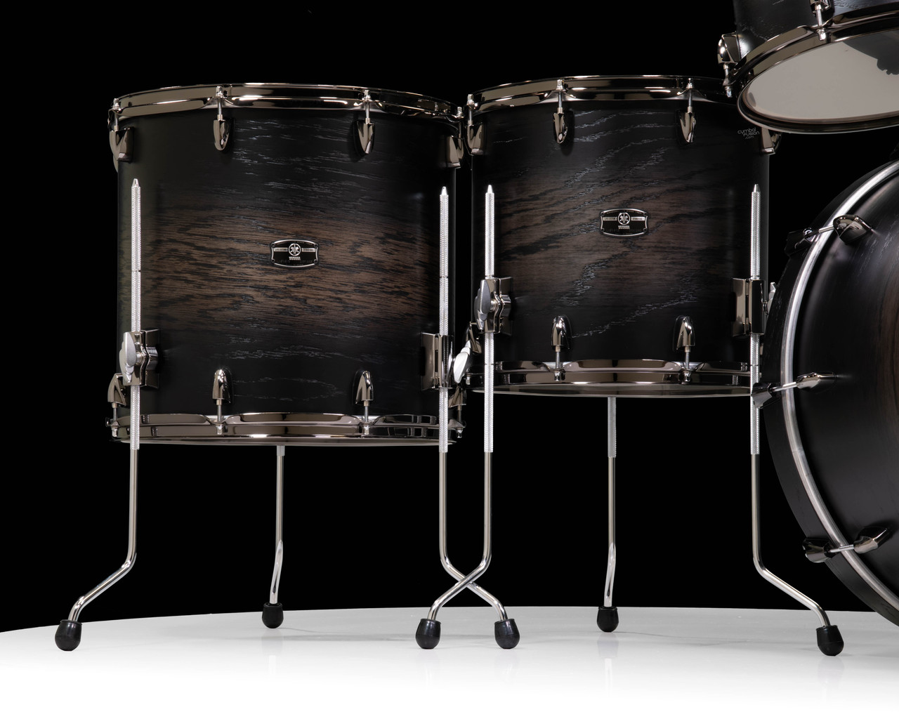 Yamaha Live Custom Hybrid Oak 5pc Shell Pack - Uzu Charcoal