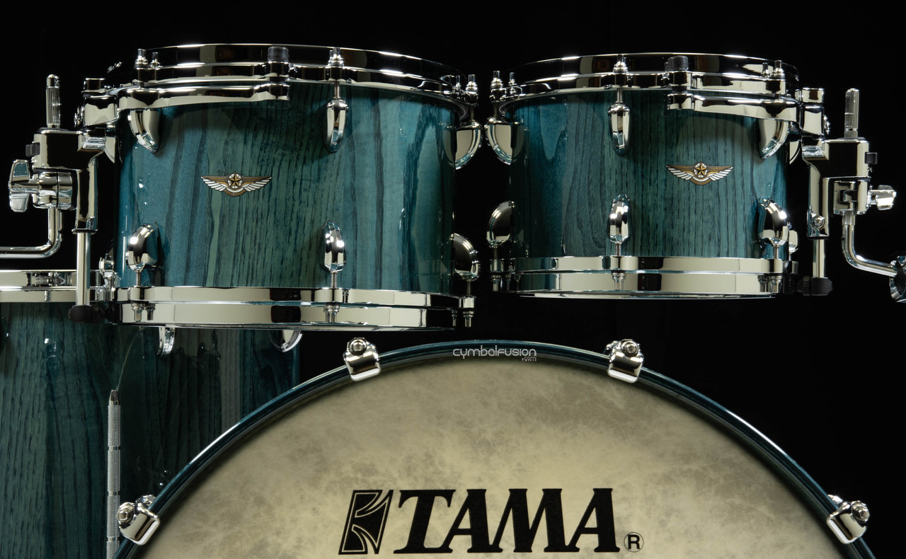 Tama Star Walnut 4pc Shell Pack - Light Indigo Japanese Chestnut