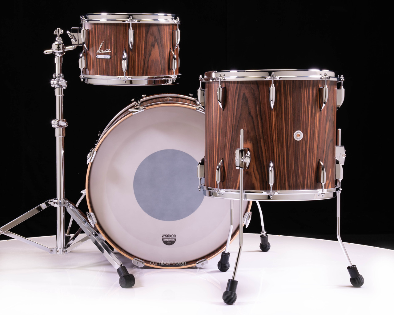 Sonor Vintage Series 3pc 13/16/22 No Mount - Rosewood