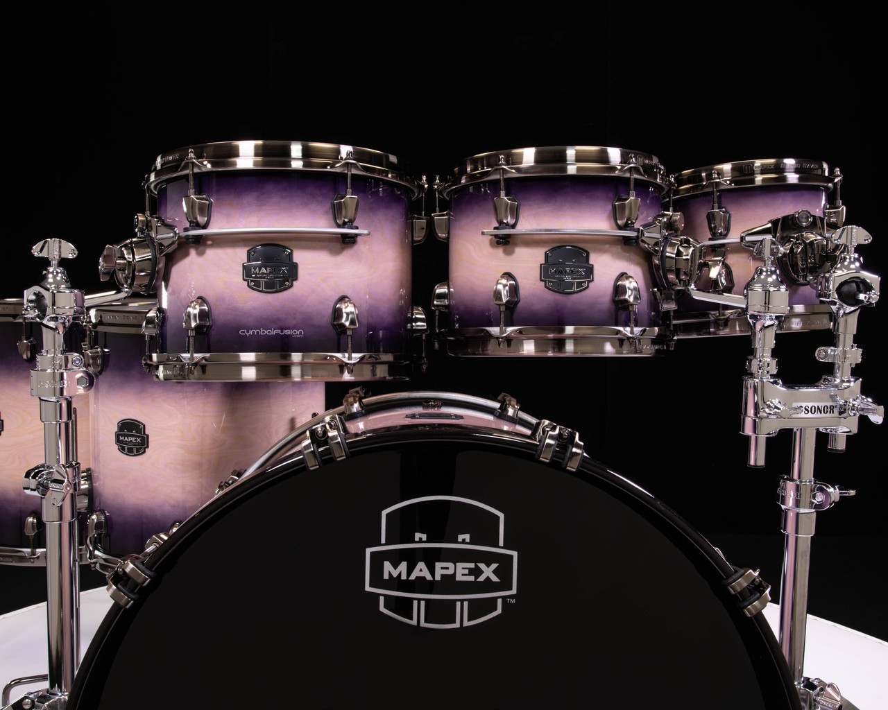 Saturn Evolution Birch 7pc Shell Pack - Exotic Violet Burst