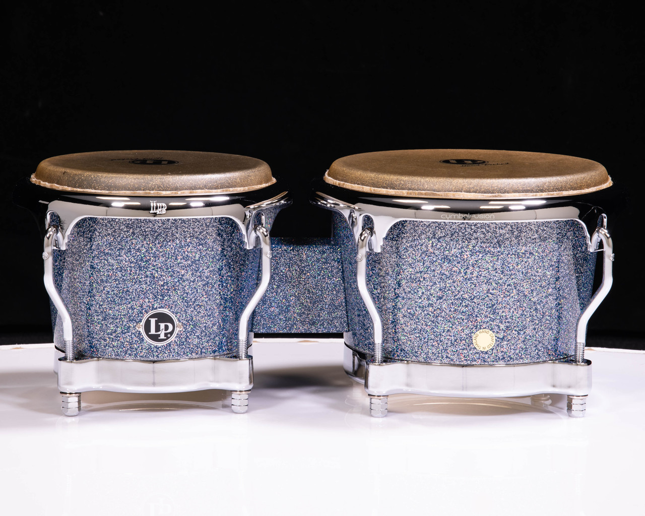 LP Galaxy ファイバーボンゴ LP Limited Edition Galaxy Fiberglass Bongos Blue Ice Sparkle