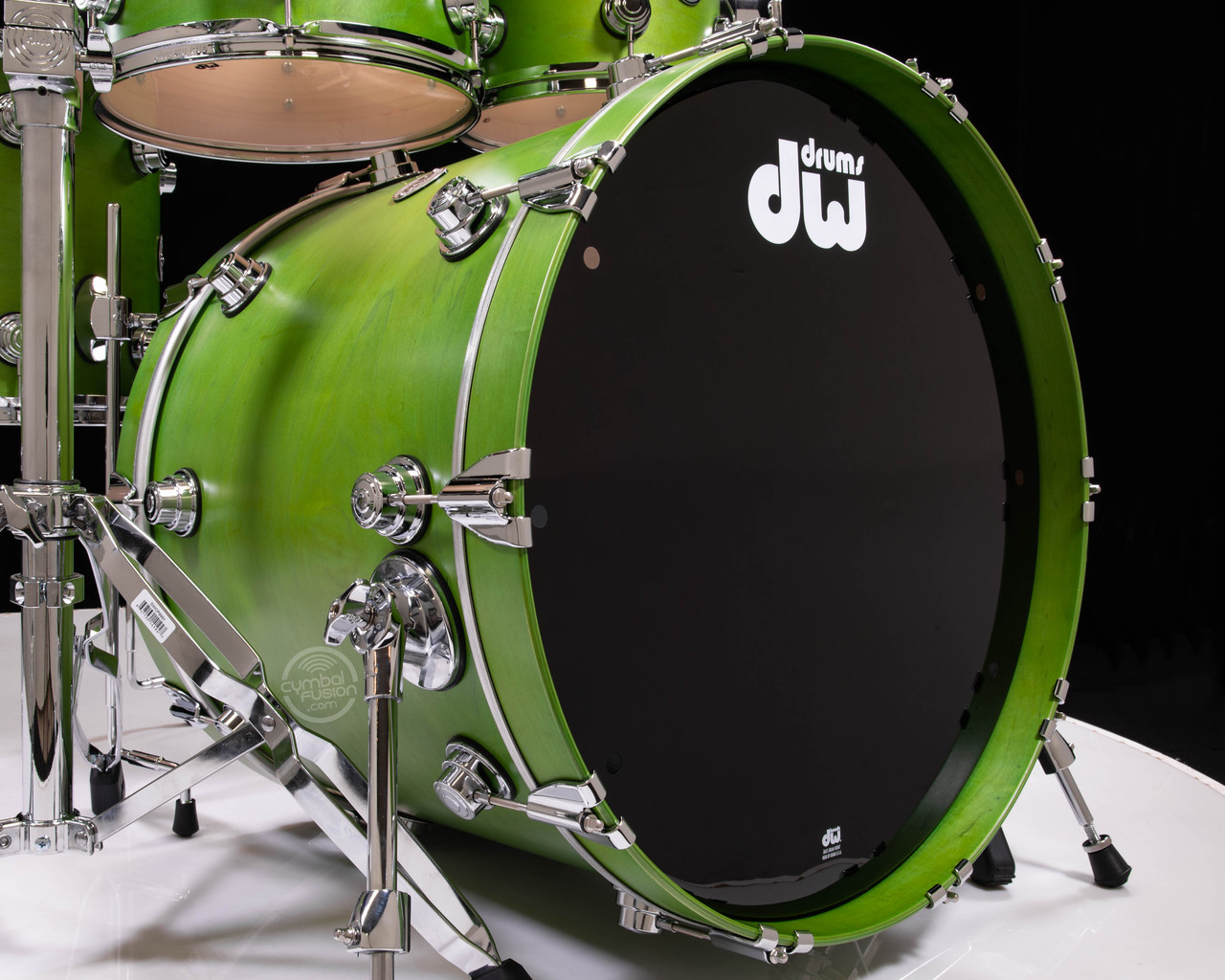 DW Collector's 6pc Maple Kit - Satin Oil Lime Green