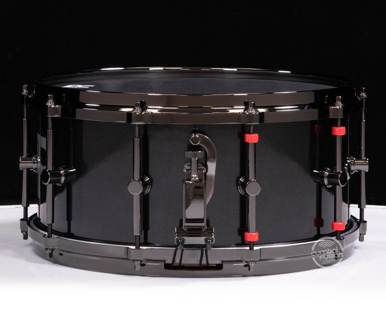Canopus Type R 6.5x14 Black Metallic Snare Drum