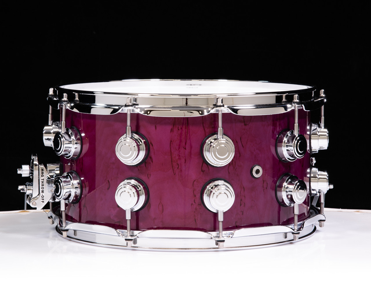 DW Collector's 7x14 Birch Snare - Candy Lavender over Kurillian