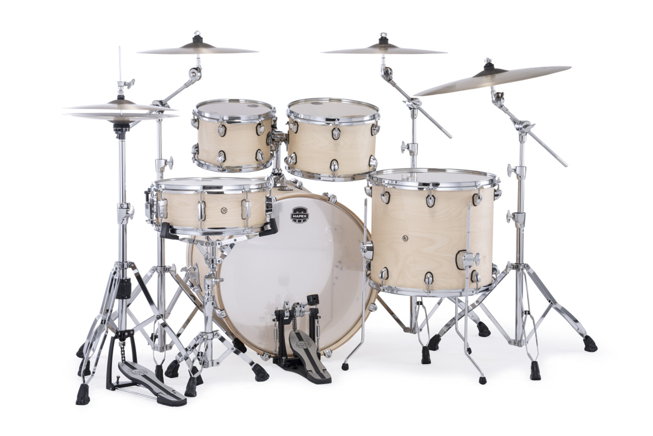 Mapex Mars Maple 5pc Rock Shell Pack - Natural Satin
