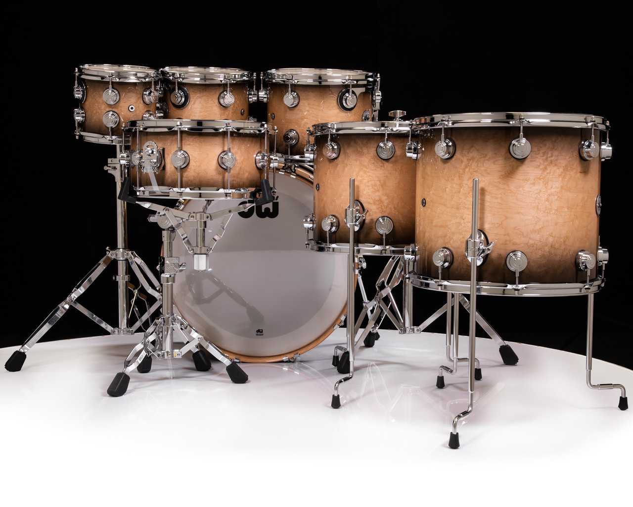 DW Collector's 7pc Cherry Purple Core - Candy Black Burst Over