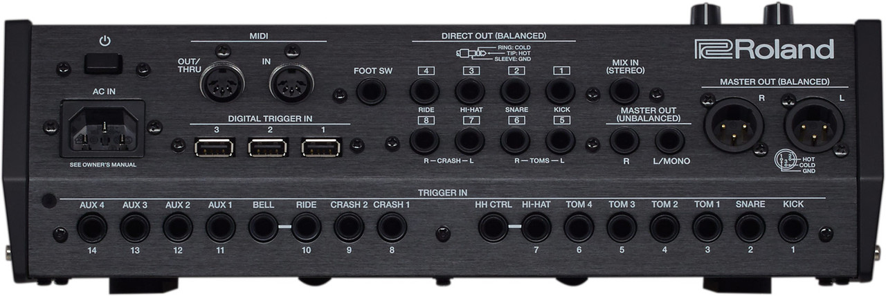 Roland V-Drums TD-50X Module - Flagship Model - CymbalFusion.com