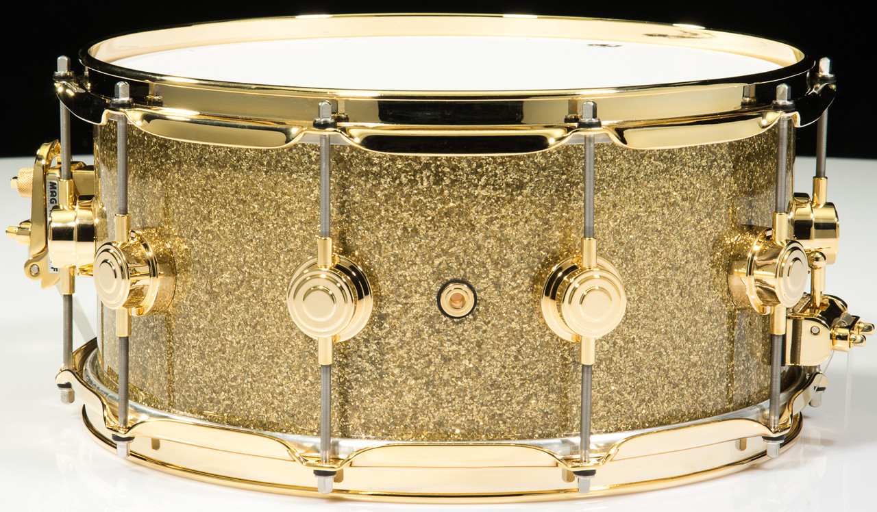 DW Collector's Series Snare 6.5x14 SSC Maple - Gold Glass - Gold
