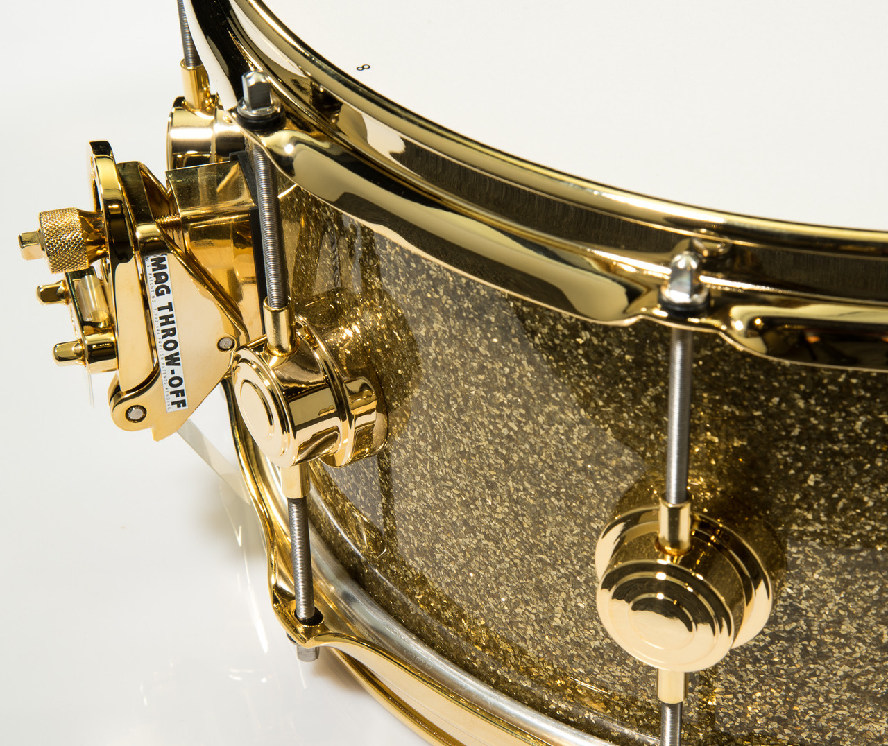 DW Collector's Series Snare 6.5x14 SSC Maple - Gold Glass - Gold