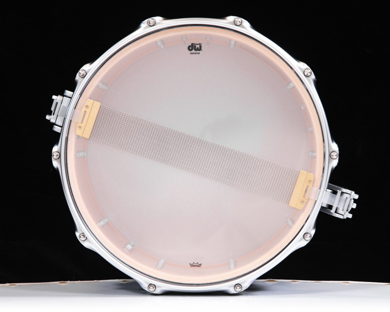 DW Collector's 7x14 Maple SSC Snare - Silver Abalone w/Satin