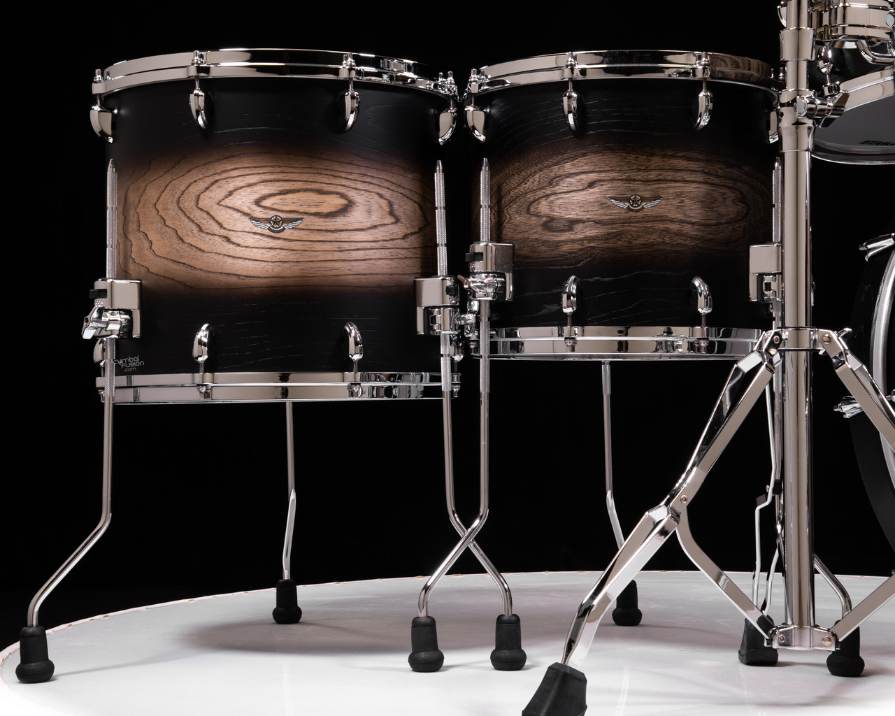 その他 Dark Tama Tama Star Walnut 6pc Piano Black Shell Pack