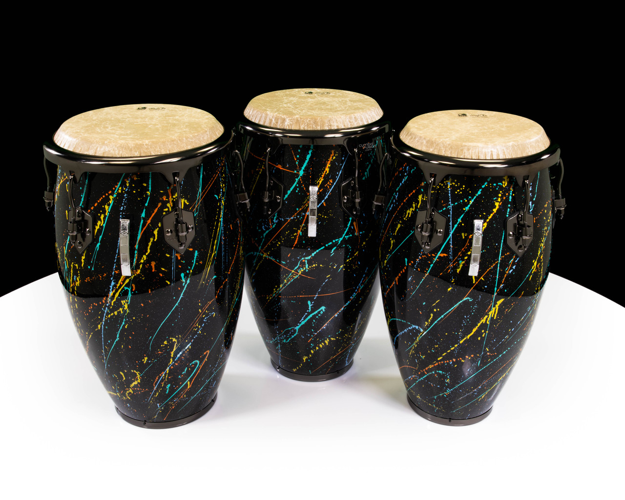 Toca Erik Piza Signature Series EP Splash 3-piece Conga and Bongo