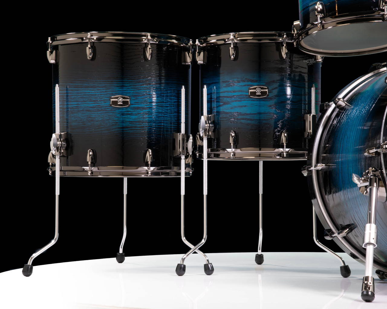 Yamaha Live Custom Hybrid Oak 10/12/14/16/22 - Uzu Ice Sunburst