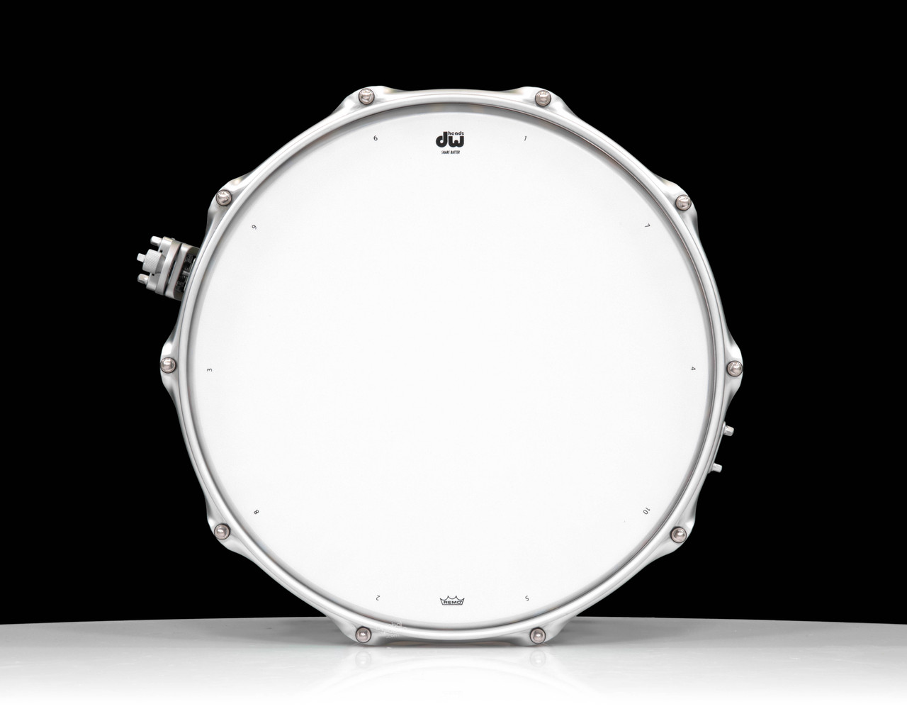 DW Collector's Stained Glass Galaxy Acrylic 8x14 Snare - Satin Chrome