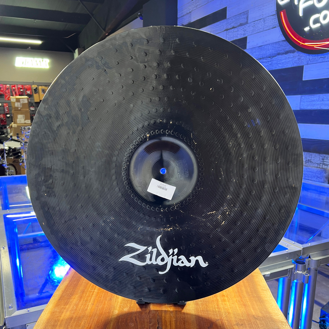 Used Zildjian Pitch Black Ride 22