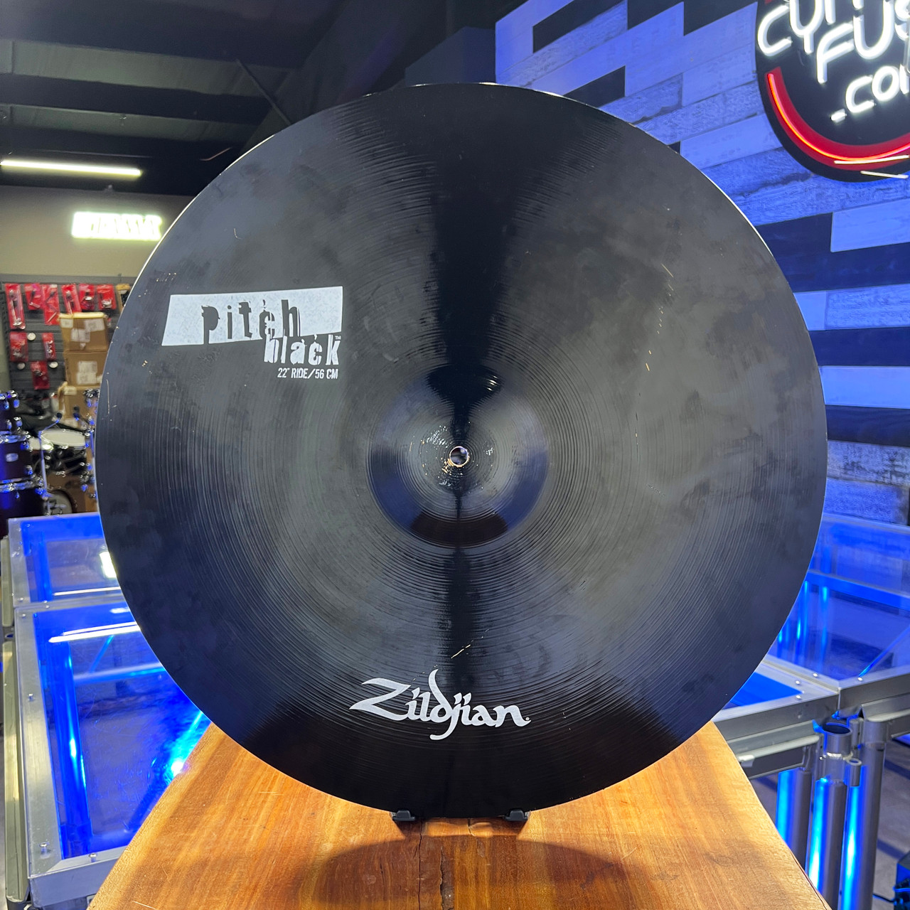 Used Zildjian Pitch Black Ride 22