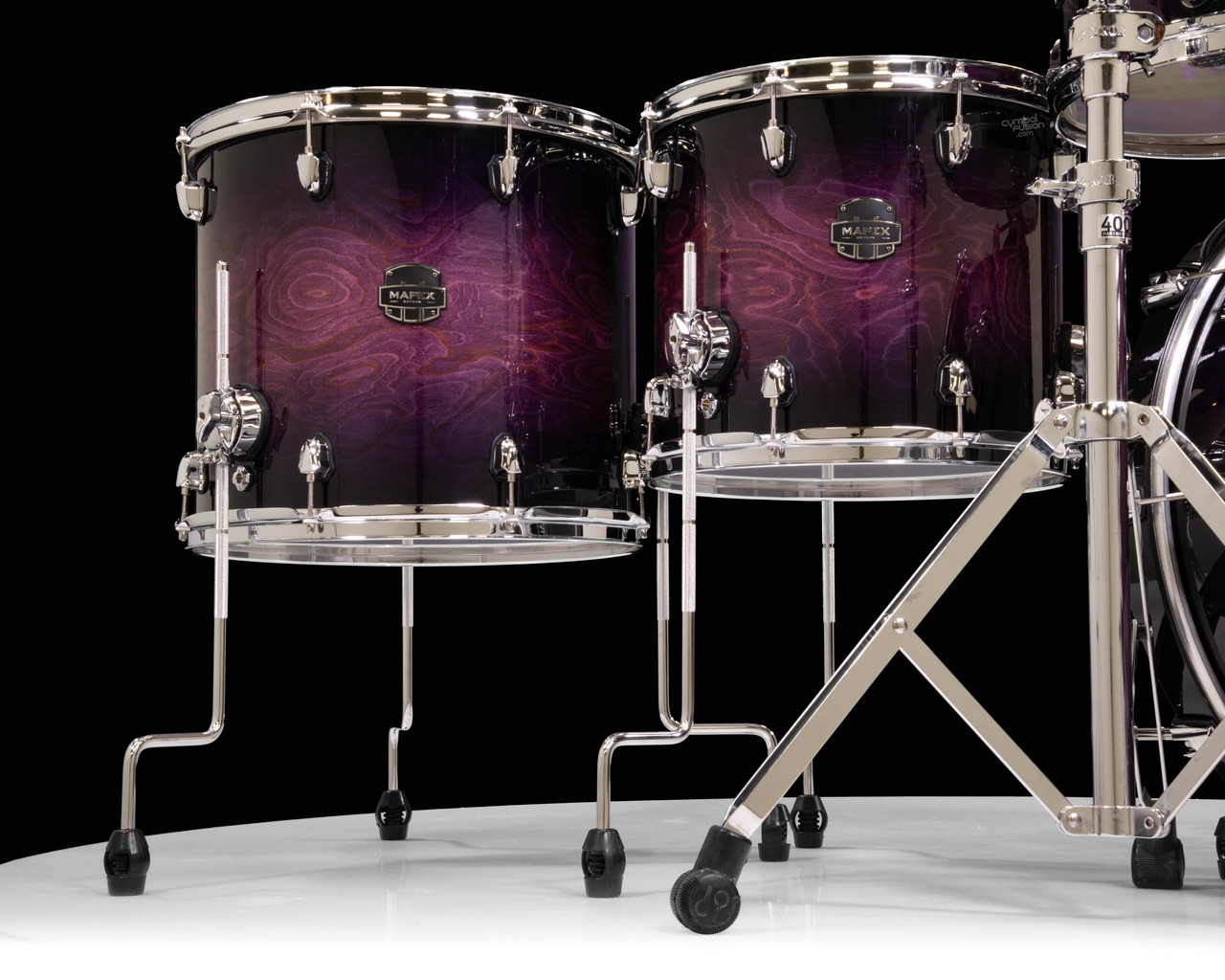 Mapex Saturn 5pc Studioease Shell Pack - Purple Burst