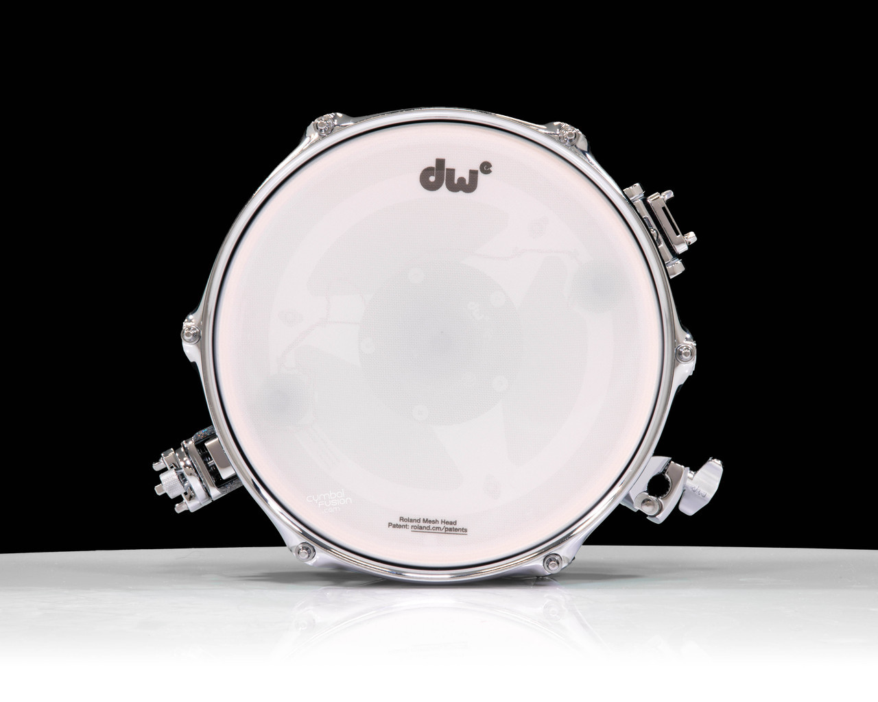 DWe 5x10 Laser Black Galaxy Snare Drum Bundle (Drum, Hub and Software)