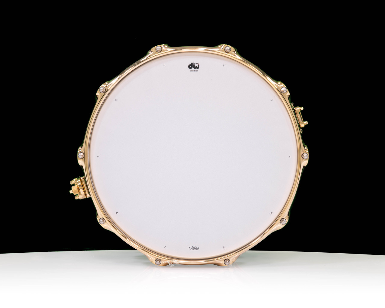 DW Collector's SonicPly Series Snare 7x14 - Diamond Nebula Gold