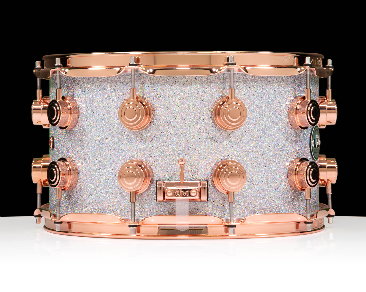 DW Collector's SSC Maple 8x14 Snare Drum - Diamond Nebula - Copper HW