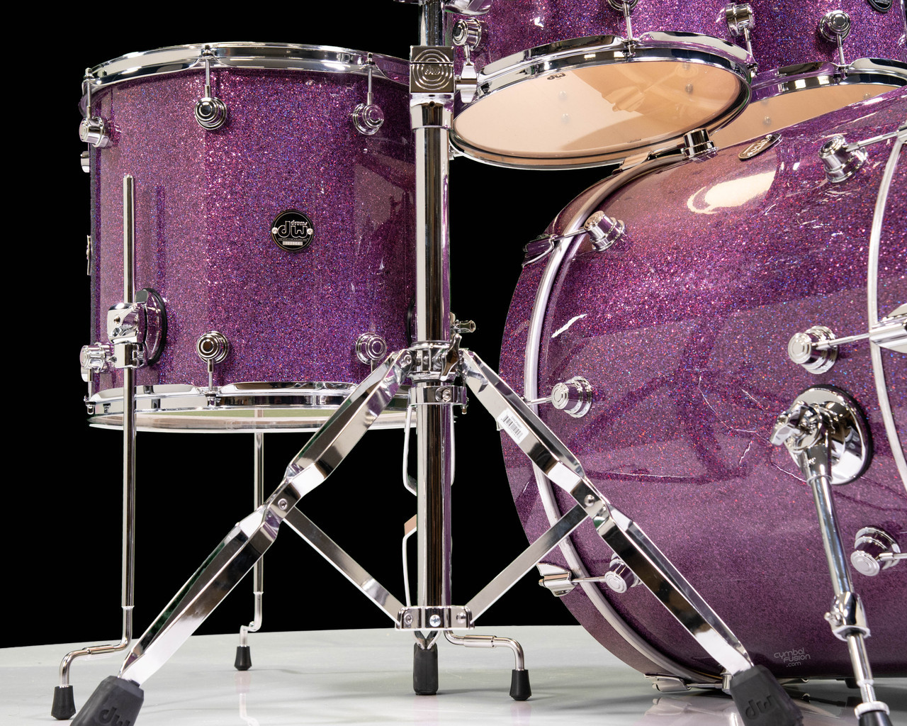 DW Performance 4pc - Purple Drift (10/12/16/22) - CymbalFusion.com