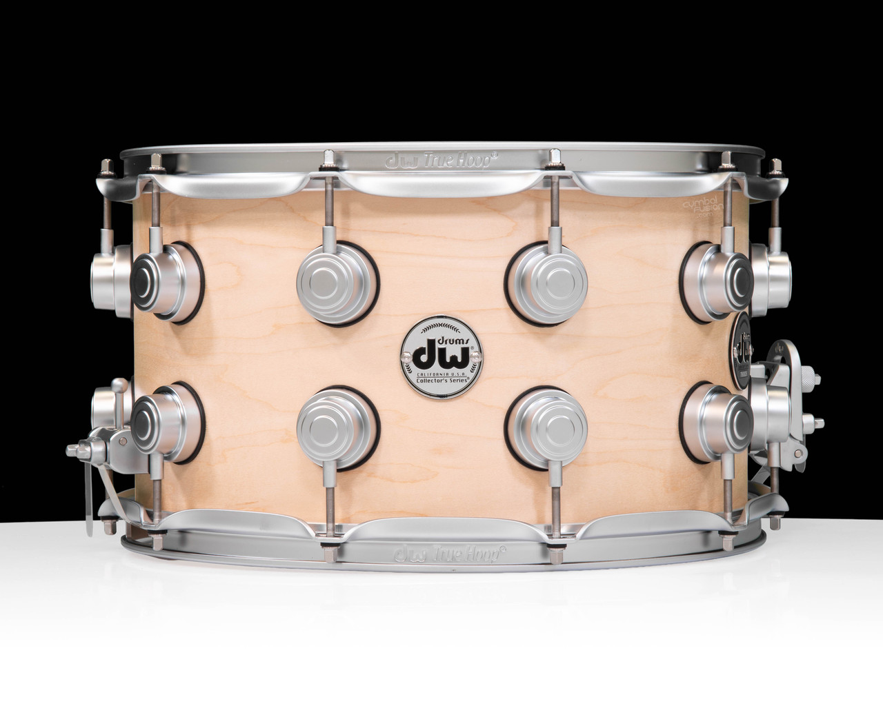 DW Collector's Series SSC Maple 8x14 Snare Drum - Natural Satin