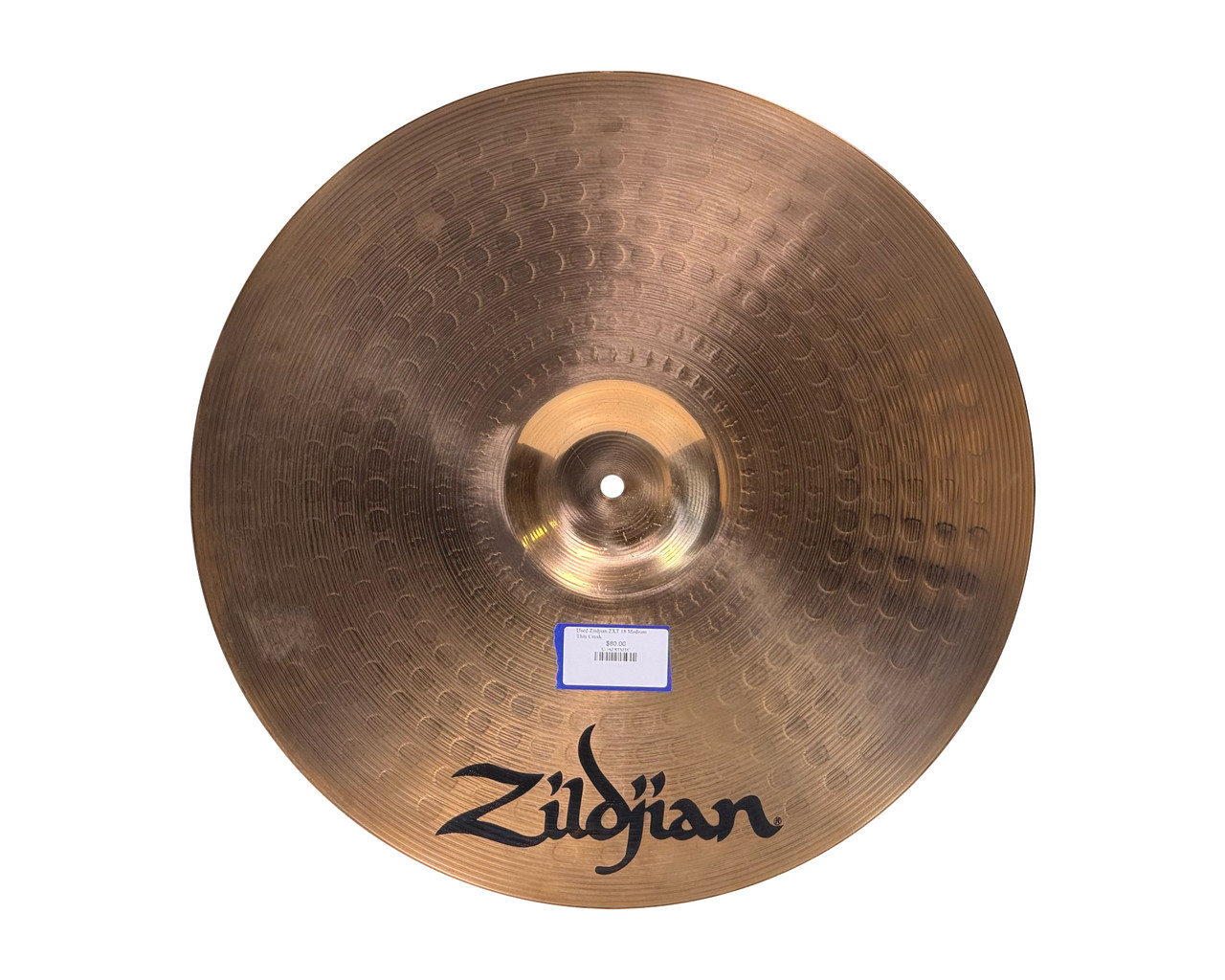 Used Zildjian ZXT 18 Medium Thin Crash