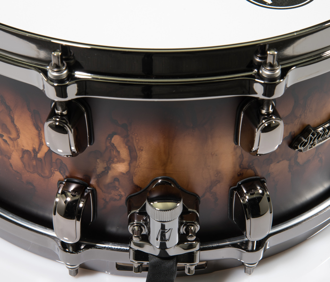 Tama Starclassic Maple 6.5x14 Snare Molten Satin Brown Burst